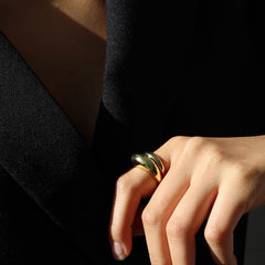 Bold Dome Ring Model 
