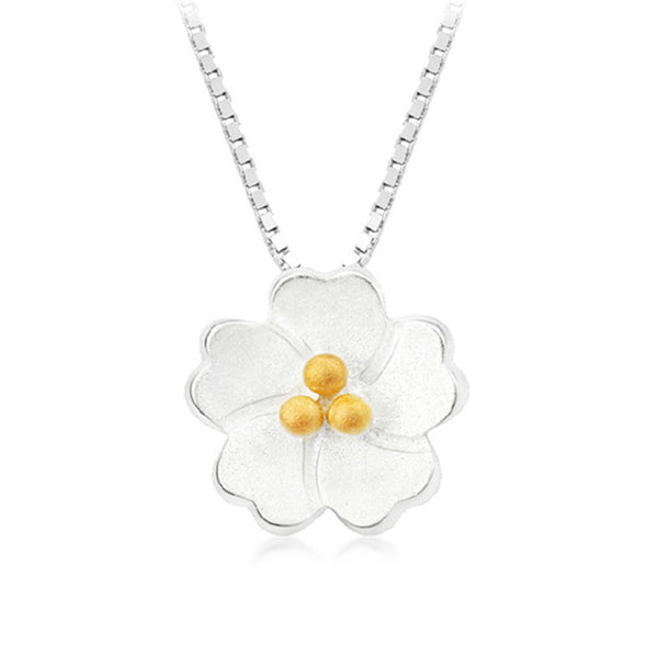 Adorable Daisy Pendant Necklace