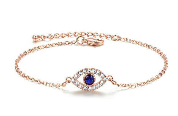 Stylish Blue Evil Eye Bracelet RG