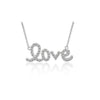 Love Pendant Necklace with Swarovksi Elements